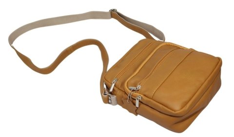 Torba męska skórzana MAGRE (PL) Pionowa Filip DeLuxe TOFFI 25 x 20 x 11 [cm]