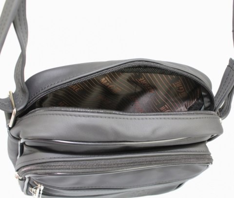 Torba męska skórzana MAGRE (PL) Pionowa RYSZARD DeLuxe BRĄZOWY 22 x 21 x 7,5 [cm]