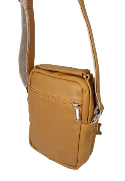 Torba męska skórzana MAGRE (PL) Pionowa Skóra Naturalna EDEK DeLuxe TOFFI 22 x 16 x 8 [cm]