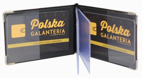 Eleganckie Etui Na Karty Dokumenty Dowód Osobisty Polska Galanteria (PL) Małe Poziome "Dokumenty" 11 x 7 [cm]