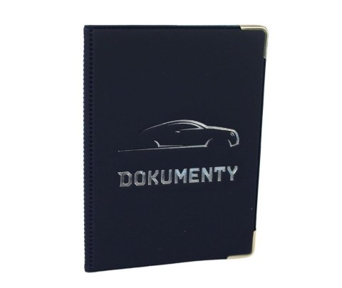 Eleganckie Etui Na Karty Dokumenty Dowód Rejestracyjny Polska Galanteria (PL) Duże Pionowe "Dokumenty" 12 x 9 [cm]