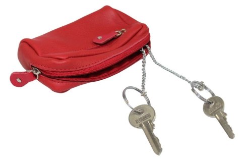 Etui Na Klucze Polska Galanteria (PL) Skóra Naturalna Kluczówka Na Dwa Komplety Kluczy KC-03 11 x 7 x 3 [cm] 