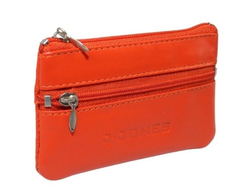 Etui Na Klucze Skórzane Jennifer Jones Skóra Naturalna Kluczówka Wzór II  Na Jeden Komplet Kluczy JJ577 11 x 6,5 x 1 [cm]