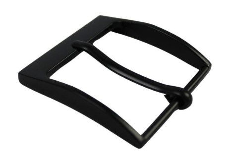 Klamra Do Paska Męskiego Skórzanego 40 mm Czarna Klamra Do Paska Męskiego Skórzanego 40 mm Czarna