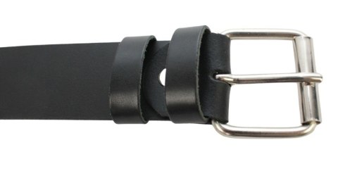 Pasek Męski Skórzany Polska Galanteria (PL) Skóra Licowa EXTRA 40 mm CZARNY Gładki Klamra Tradycyjna (Z ROLKĄ) Pasek Męski Skórzany Polska Galanteria (PL) Skóra Licowa EXTRA 40 mm CZARNY Gładki Klamra Tradycyjna (Z ROLKĄ)