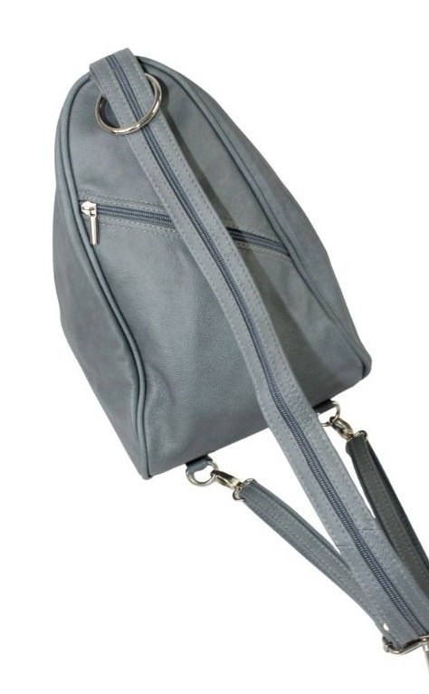 Plecak Skórzany ELKOR (PL) Jowita De Luxe Skóra Naturalna Licowa JASNY JEANS Plecak Skórzany ELKOR (PL) Jowita De Luxe Skóra Naturalna Licowa JASNY JEANS