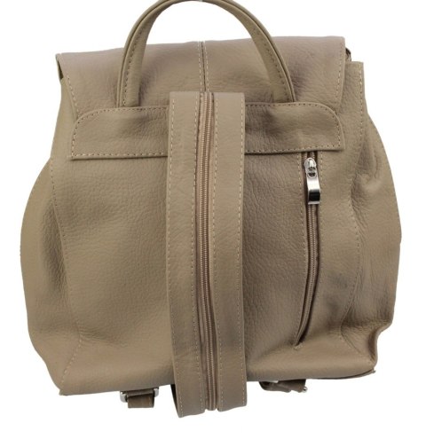 Plecak Skórzany MAGRE (PL) NATALIA Skóra Naturalna Licowa BEŻOWA Plecak Skórzany MAGRE (PL) NATALIA Skóra Naturalna Licowa BEŻOWA