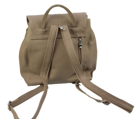 Plecak Skórzany MAGRE (PL) NATALIA Skóra Naturalna Licowa BEŻOWA Plecak Skórzany MAGRE (PL) NATALIA Skóra Naturalna Licowa BEŻOWA