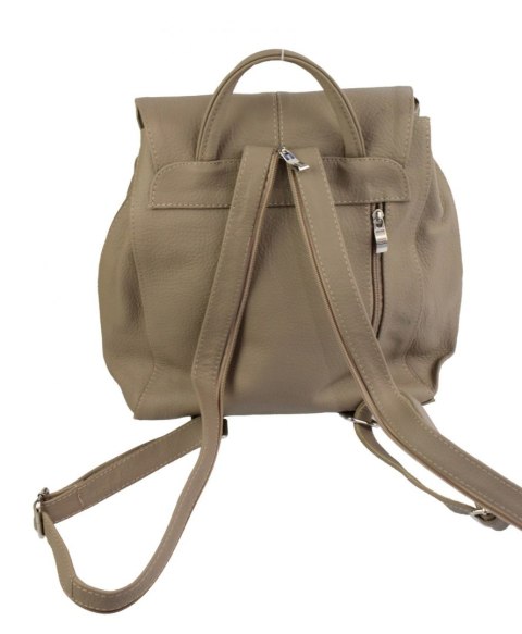 Plecak Skórzany MAGRE (PL) NATALIA Skóra Naturalna Licowa BEŻOWA Plecak Skórzany MAGRE (PL) NATALIA Skóra Naturalna Licowa BEŻOWA