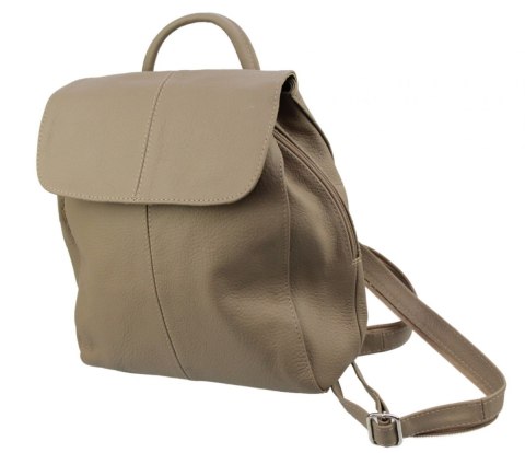 Plecak Skórzany MAGRE (PL) NATALIA Skóra Naturalna Licowa BEŻOWA Plecak Skórzany MAGRE (PL) NATALIA Skóra Naturalna Licowa BEŻOWA