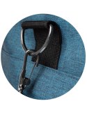 Pojemna Torba Podróżna RGL Samolotowy Bagaż Podręczny PL02 SZARA 40 x 20 x 25 [cm]