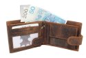 Portfel Męski PolskaGalanteria(PL) Skóra Licowa Duży Poziomy Z Zapinką Dwa Skrzydełka ''MOTYW MOTOR'' 895