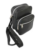 Torba/Saszetka Średnia Na Ramię WACEK MAŁY Antoszczyk (PL) Pionowa DeLuxe CZARNA 22 x 15,5 x 10 [cm]