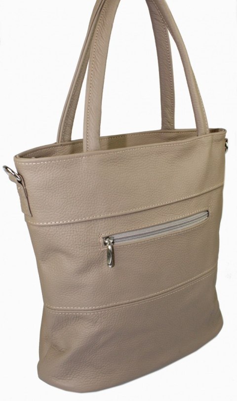 Torebka Skórzana MAGRE (PL) LENA Skóra Naturalna BEŻOWA