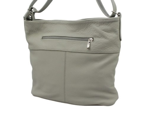 Torebka Skórzana MAGRE (PL) ROMA CIEMNA KREMOWA