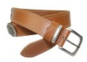 Pasek Skórzany HADA (PL) Skóra Licowa EXTRA VINTAGE MISSISSIPI BLUES 40 mm TOFFI