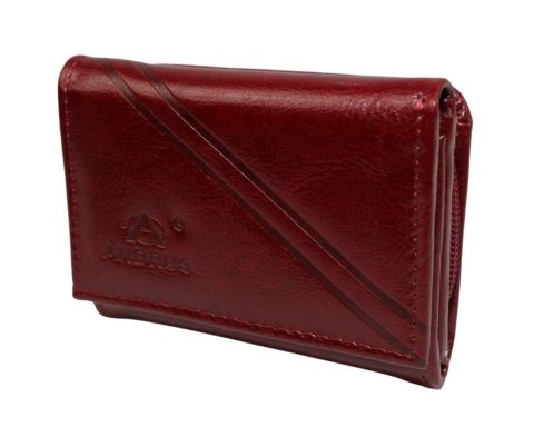 Portfel Damski ANDRUS (PL) Suwak Skóra Naturalna RFID 11 x 8,5 x 3,5 [cm]