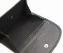 Portfelik Uniwersalny Mała Sakieweczka Skórzana MARS NORDEE Skóra Naturalna RFID  GW-3770 CZARNY 9 x 7 x 2 [cm]