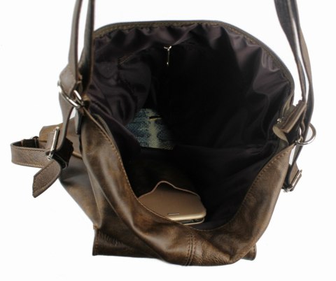 Praktyczny Plecak Skórzany Torebka 2 w 1 MAGRE (PL) AMELIA Skóra Naturalna Licowa BISZKOPTOWY Praktyczny Plecak Skórzany Torebka 2 w 1 MAGRE (PL) AMELIA Skóra Naturalna Licowa BISZKOPTOWY