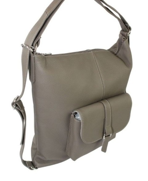 Praktyczny Plecak Skórzany Torebka 2 w 1 MAGRE (PL) AMELIA Skóra Naturalna Licowa CIEMNY ZIEMISTY Praktyczny Plecak Skórzany Torebka 2 w 1 MAGRE (PL) AMELIA Skóra Naturalna Licowa CIEMNY ZIEMISTY