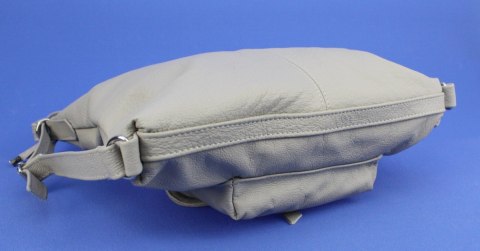 Praktyczny Plecak Skórzany Torebka 2 w 1 MAGRE (PL) AMELIA Skóra Naturalna Licowa KREMOWY