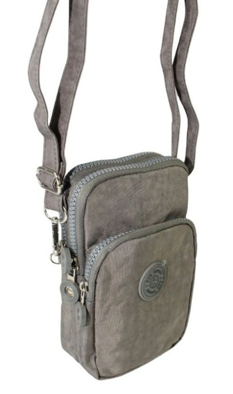 Stylowa Pozioma Torba Mała Na Ramię Bag Street NR 2248 KAWA Z MLEKIEM 20 x 12 x 4 [cm]