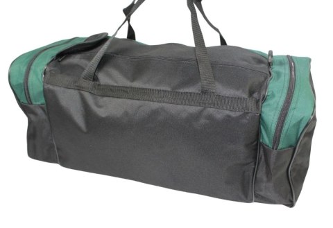 Torba Podróżna Średnia CONVEY (PL) CZARNO CIEMNO ZIELONA 62 x 24 x 24 [cm]