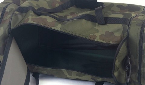 Torba Podróżna Średnia CONVEY (PL) CZARNO-CZERWONA 62 x 24 x 24 [cm]