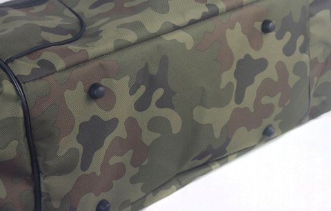 Torba Podróżna Średnia CONVEY (PL) CZARNO-CZERWONA 62 x 24 x 24 [cm]