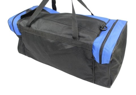 Torba Podróżna Średnia CONVEY (PL) CZARNO NIEBIESKA 62 x 24 x 24 [cm]
