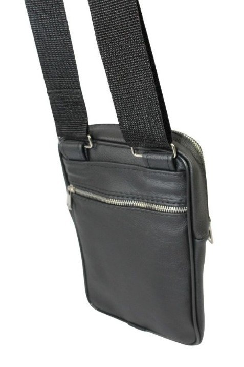 Torba męska skórzana GRETOS MAROUS  (PL) Pionowa CZARNY 25 x 16 x 4 [cm]