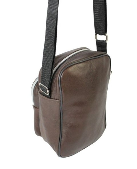 Torba/Saszetka Średnia Na Ramię WACEK MAŁY Antoszczyk (PL) Pionowa DeLuxe CZEKOLADOWA 22 x 15,5 x 10 [cm]