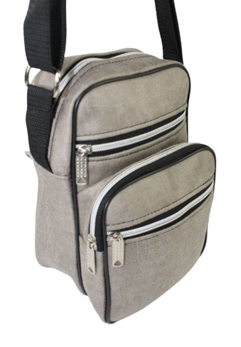 Torba/Saszetka Średnia Na Ramię WACEK MAŁY Antoszczyk (PL) Pionowa DeLuxe GOŁĘBIA 22 x 15,5 x 10 [cm]