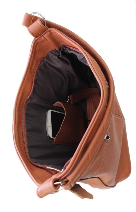 Torebka Skórzana MAGRE (PL) AŚKA Skóra Naturalna JASNO BRĄZOWA