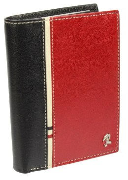 Elegancki Portfel Męski Skórzany ROVICKY (PL) Skóra Licowa Duży Pionowy Bez Zapięcia RFID 326-RBA-D