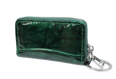 Etui na klucze HAROLD`S Skóra Naturalna Lakierowana Metalowy Suwak Motyle HA5139-14 9,5 x 5,5 x 1,5 [cm]