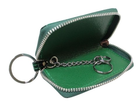 Etui na klucze HAROLD`S Skóra Naturalna Lakierowana Metalowy Suwak Motyle HA5139-14 9,5 x 5,5 x 1,5 [cm]