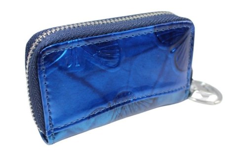 Etui na klucze HAROLD`S Skóra Naturalna Lakierowana Metalowy Suwak Motyle HA5139-14 9,5 x 5,5 x 1,5 [cm]