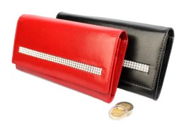 Portfel Damski ROVICKY Długi Z Klamrą Skóra Naturalna Licowa CPR 015 19 x 9 x 3,5 [cm]