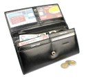 Portfel Damski ROVICKY Długi Z Klamrą Skóra Naturalna Licowa CPR 015 19 x 9 x 3,5 [cm]
