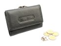 Portfel Damski Skórzany MONEY MAKER Skóra Licowa Klamra 12 cm MM5286