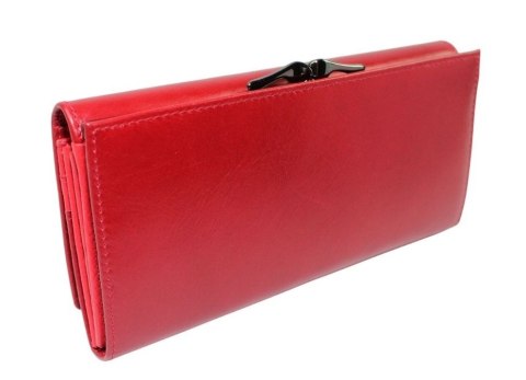 Portfel Damski Skórzany VERMARI Skóra Naturalna Licowa Duży Klamra Na Zewnątrz 72031 19 x 9 x 3,5 [cm]