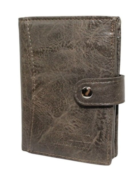 Portfel Męski WILD E-skóra Duży Pionowy Z Zapięciem WI1141-1 12,5 x 9,5 x 2 [cm]