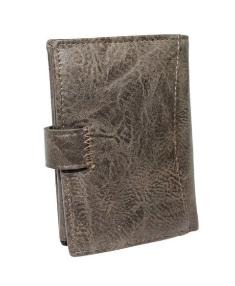 Portfel Męski WILD E-skóra Duży Pionowy Z Zapięciem WI1141-1 12,5 x 9,5 x 2 [cm]