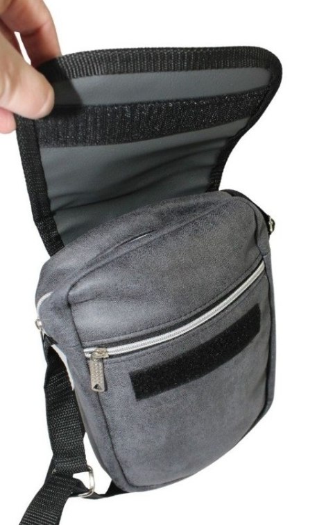 Skórzana Torba Męska Skóra Naturalna Antoszczyk (PL) DeLuxe Z Klapką GRAFIOTOWA 26 x 20 x 5 [cm]