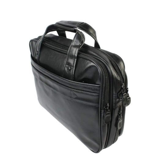 Torba Na Laptopa 17" Średnia Na Dokumenty Do Pracy Solidna OMAYGE 6118 41 x 31 x 10 [cm]