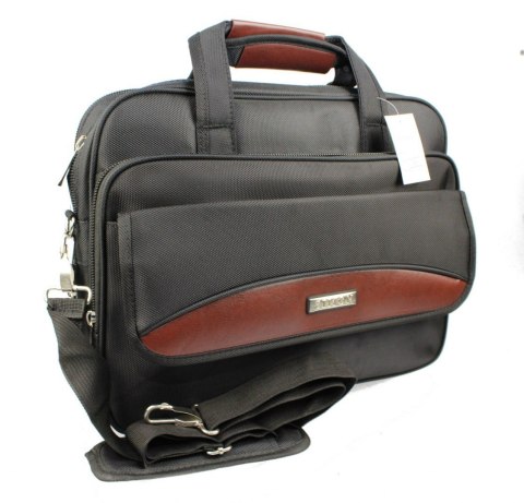 Torba Na Laptopa 17" Średnia Na Dokumenty Do Pracy Solidna SIMON Średni 709 41 x 31 x 10 [cm]