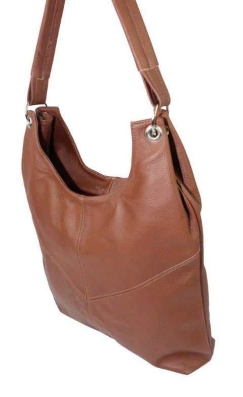 Torebka Skórzana MAGRE (PL) AGNIESZKA Skóra Naturalna BRĄZOWY 