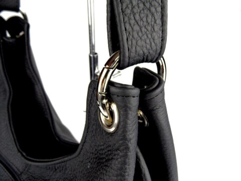 Torebka Skórzana MAGRE (PL) AGNIESZKA Skóra Naturalna CZARNY