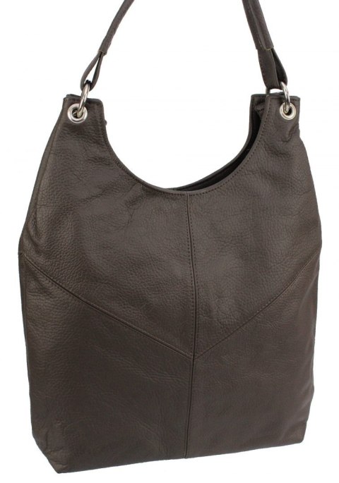 Torebka Skórzana MAGRE (PL) AGNIESZKA Skóra Naturalna CZEKOLADOWY